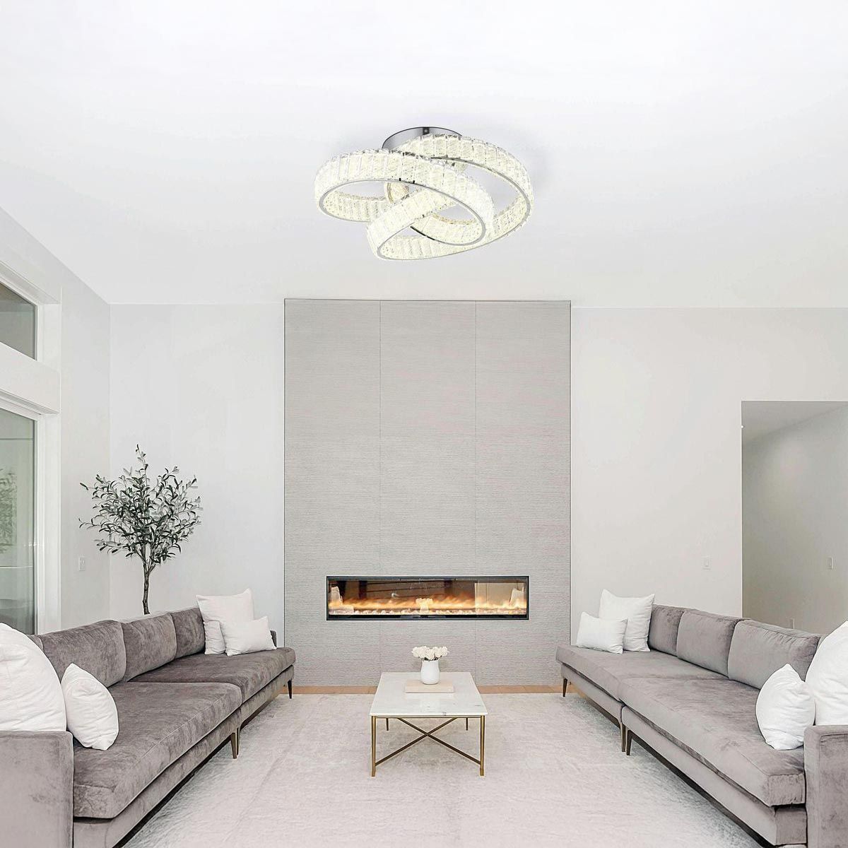 Lampadari & plafoniere: Deckenleuchte, K5 Kristalle, 60 cm Ø – Nuovo (secondo la descrizione) da Kreuzlingen venduto da Smart-Light 1