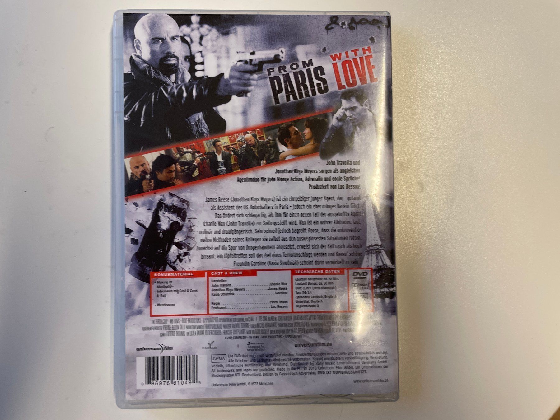 Tutti i DVDs: DVD From Paris With Love – Usato da Affeltrangen venduto da Mowgli_123 2