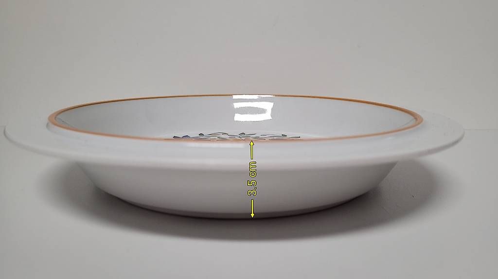 Piatti: Langenthal tiefer Teller mit Blumenmuster Vintage – Usato da Zofingen venduto da Loop_ReSale 2