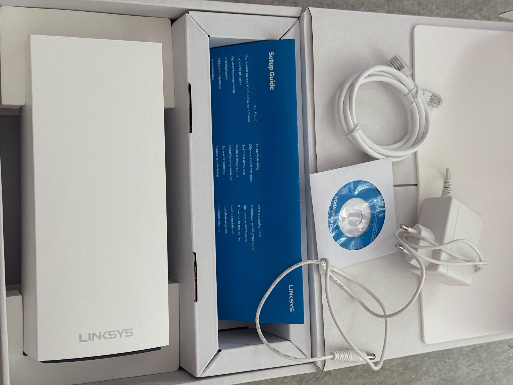 Linksys Modems & Router: Linksys Velop WiFi 6 Tri-Band MESH-System, neuwertig – Gebraucht aus Dübendorf von seadart 3