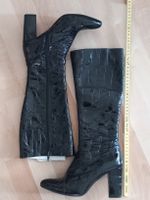 Echte Lackleder-Stiefel Gr. 37