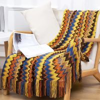 Boho Strickdecke neu 🤎 kuschelig