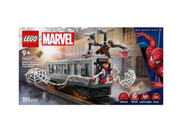 LEGO 76321 Marvel Spider-Man vs. Doc Ock Subway (o. Minifg.) (Neu ...