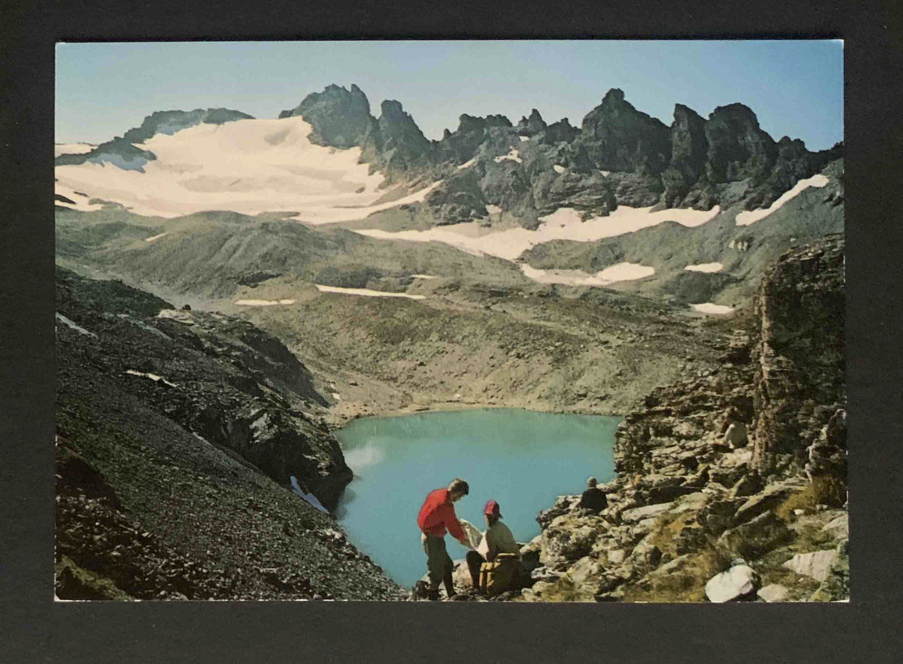 Cartes postales: AK Wildsee mit Pizol ca 1960 – D'occasion à Goldau par artelier1
