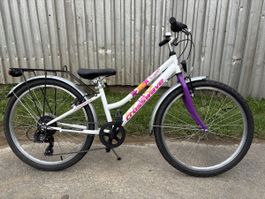 24 Zoll Kinderfahrrad Mädchen Crosswave Starlet wie NEU