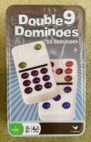 55 hochwertige Domino Steine aus USA in Metallbox