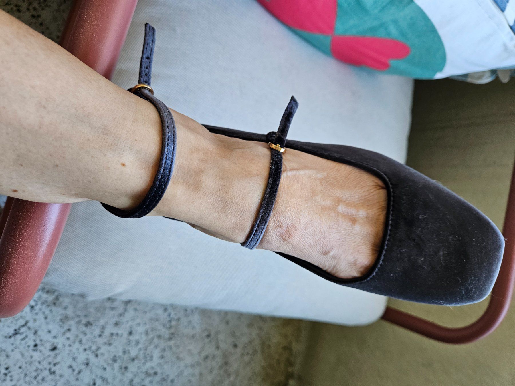 Zara Scarpe da donna: Samt Ballerina – Usato da Zürich venduto da nureni 1