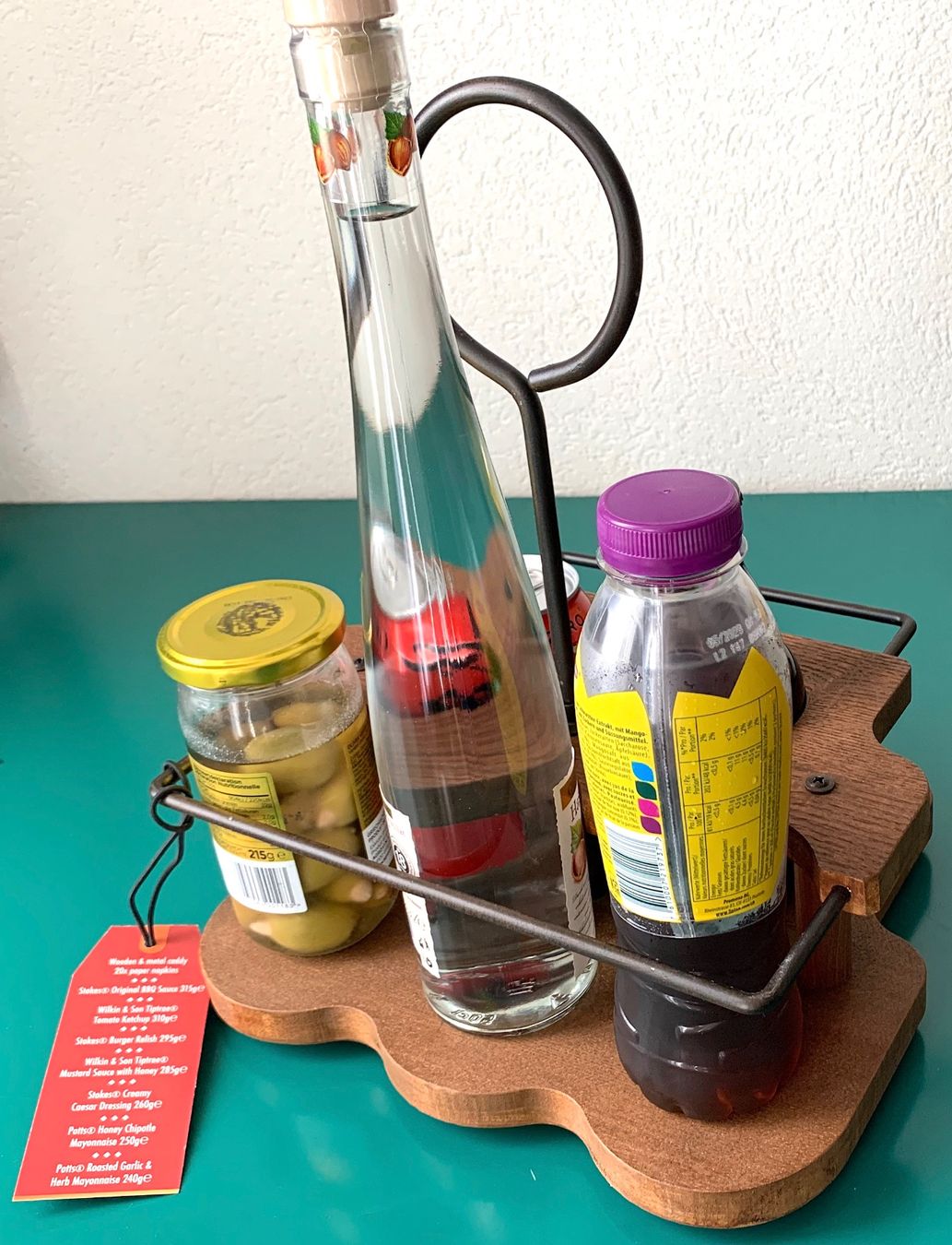 Supporti a parete: BBQ-Party-Dosen-/Flaschenhalter – Nuovo (secondo la descrizione) da Pieterlen venduto da Rocko1 9