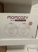 Momcozy M5 Wearable Breast Pumps mit Zubehör neuwertig