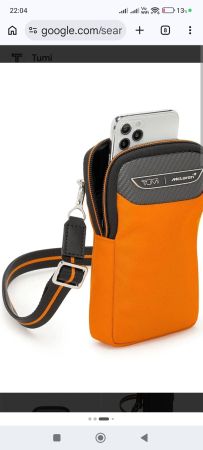 TUMI McLaren Fuel Small Crossbody Jubiläumsausgabe