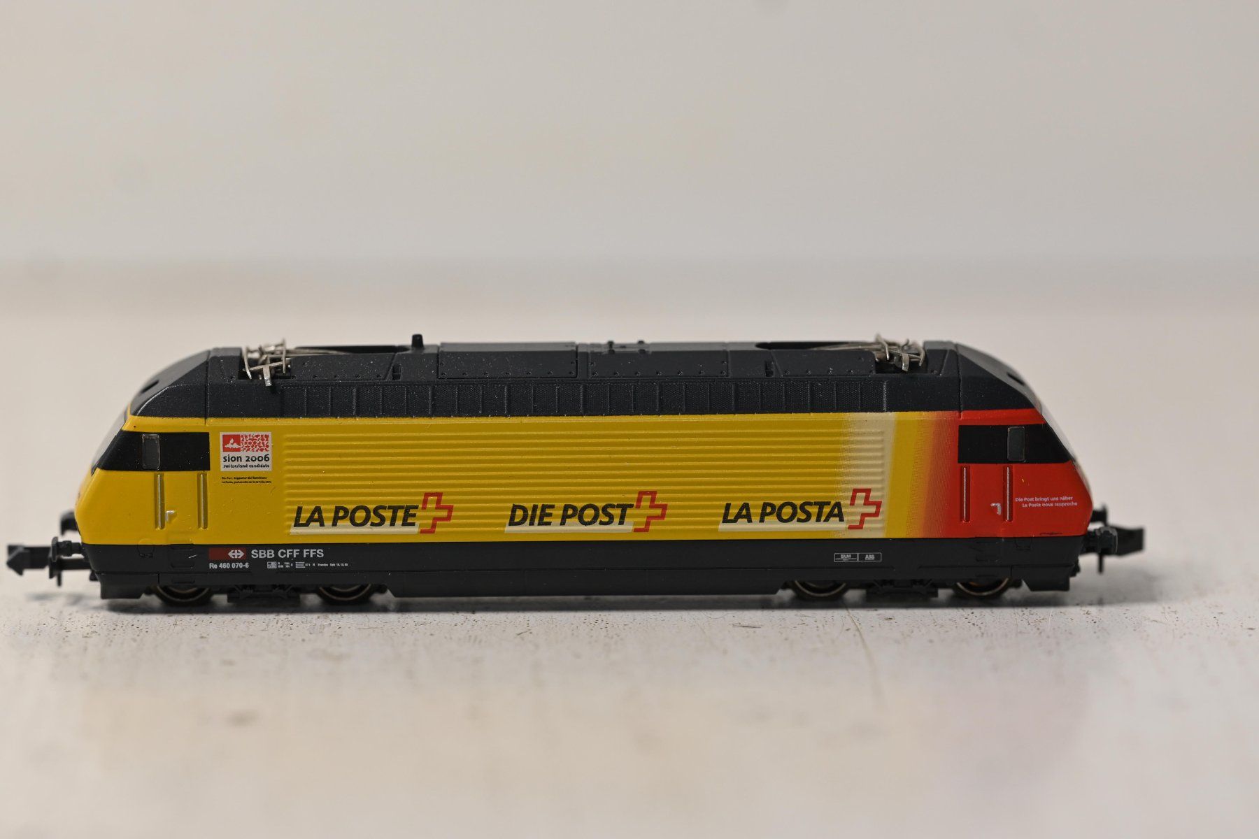 Kato Modellini di ferrovie: Re 460 Die Post Kato Spur N mit OVP – Usato da Laupen ZH venduto da Zmoewe