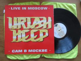 Uriah Heep - Live in Moscow - LP - Selten! Top!
