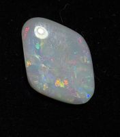 Australischer Crystal-Opal Coober Pedy, Grösse 11x12 mm! Top
