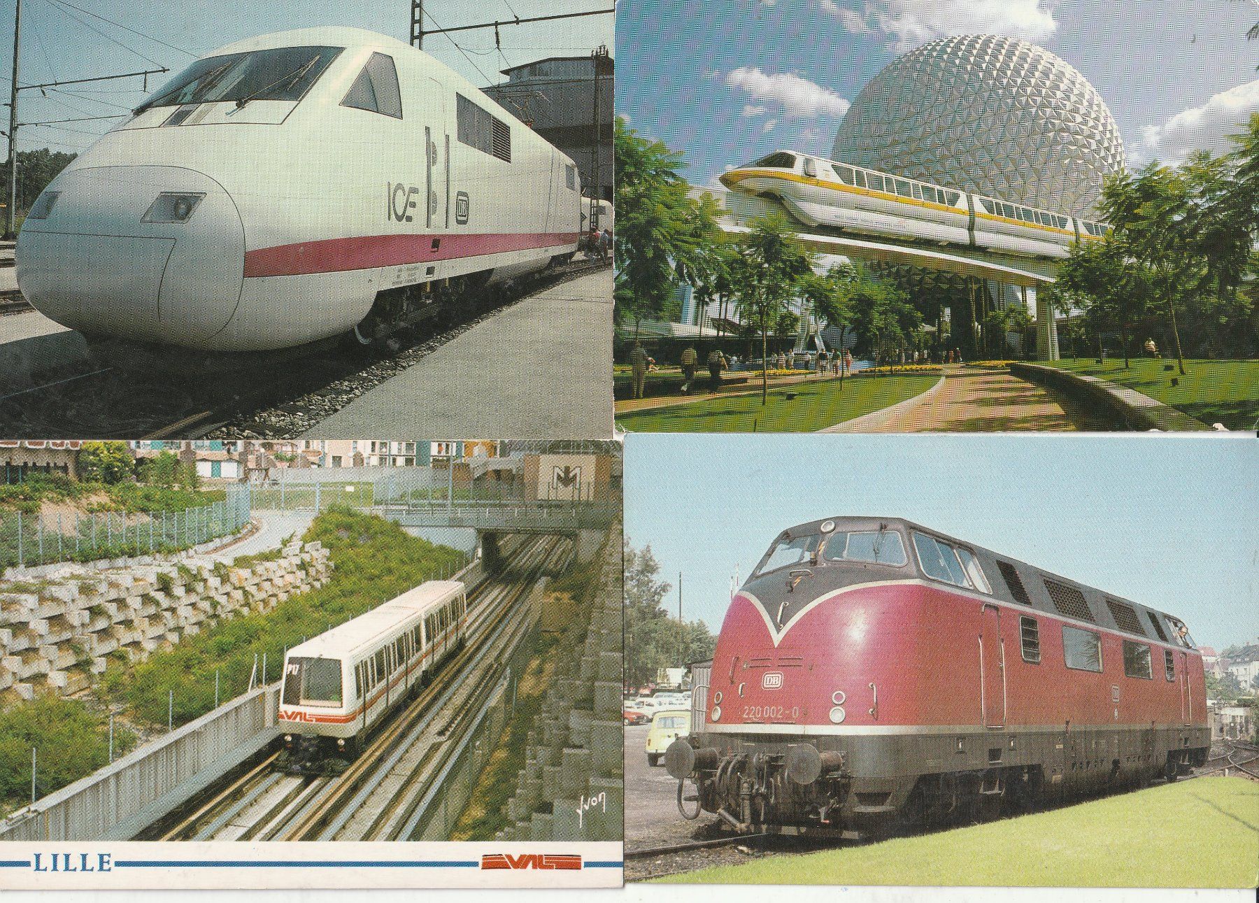 Cartoline postali: 40 karten Bahnen - Eisenbahnen – Usato da Lumbrein venduto da made02 5
