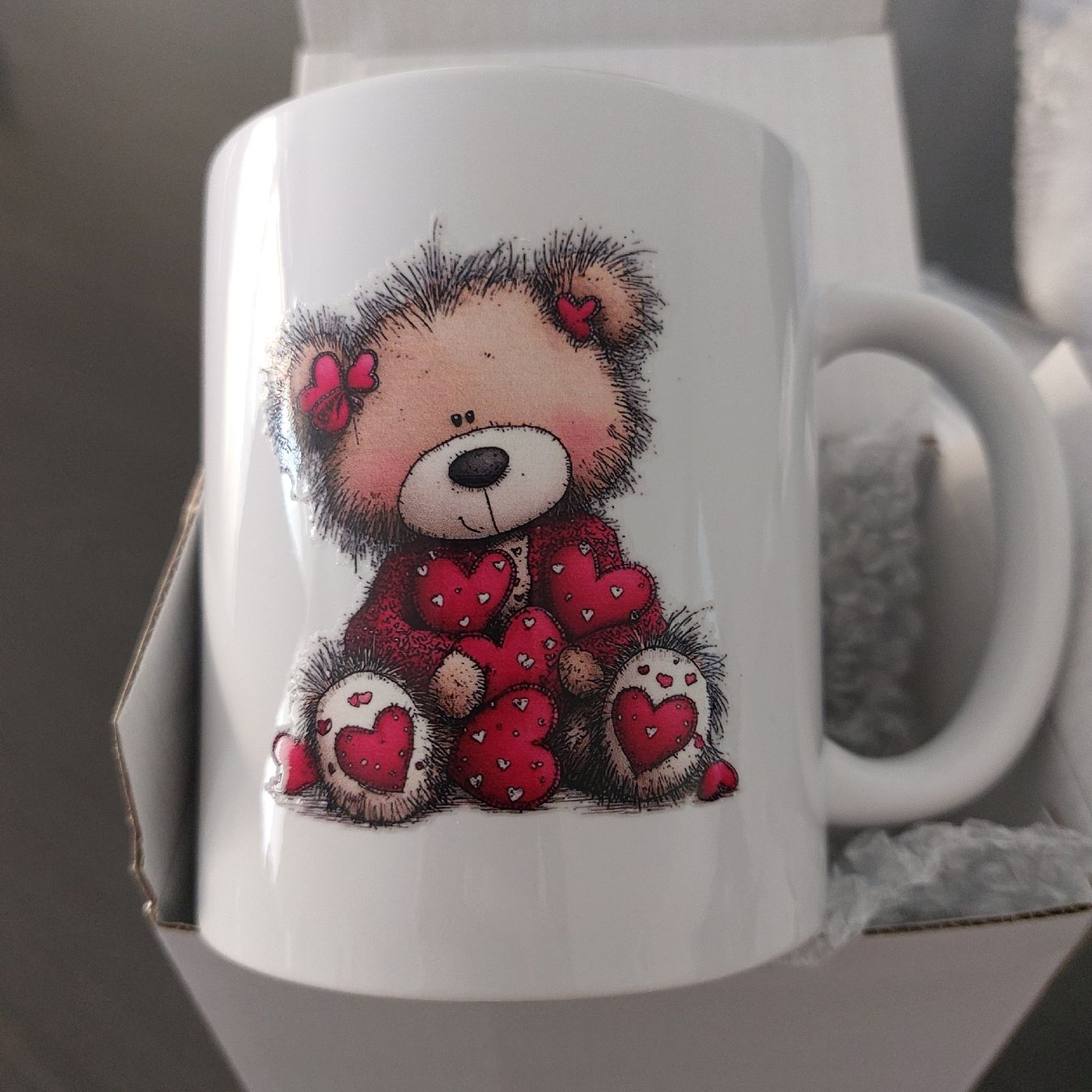 Tazze: Liebe Tasse mit Teddybär – Nuovo e nell'imballaggio originale da Erlinsbach SO venduto da Inspirierend 2