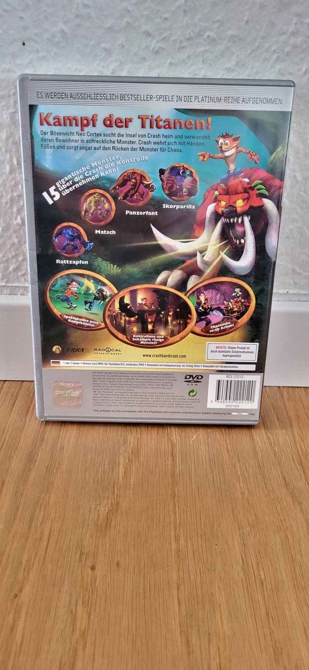 Sony Giochi: PS 2 - Crash of the Titans – Usato da Münsingen venduto da DigitaleSpielecke 1
