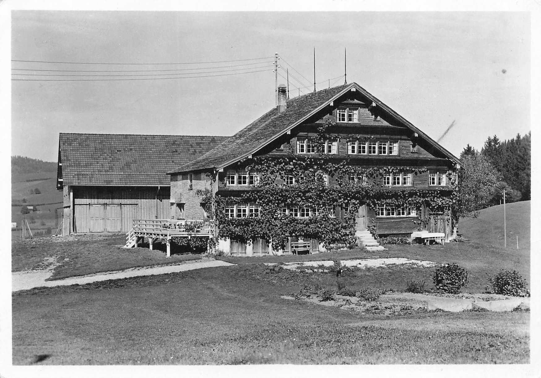 Cartoline postali: Bächli Hemberg G – Usato da Biasca venduto da Blenio71