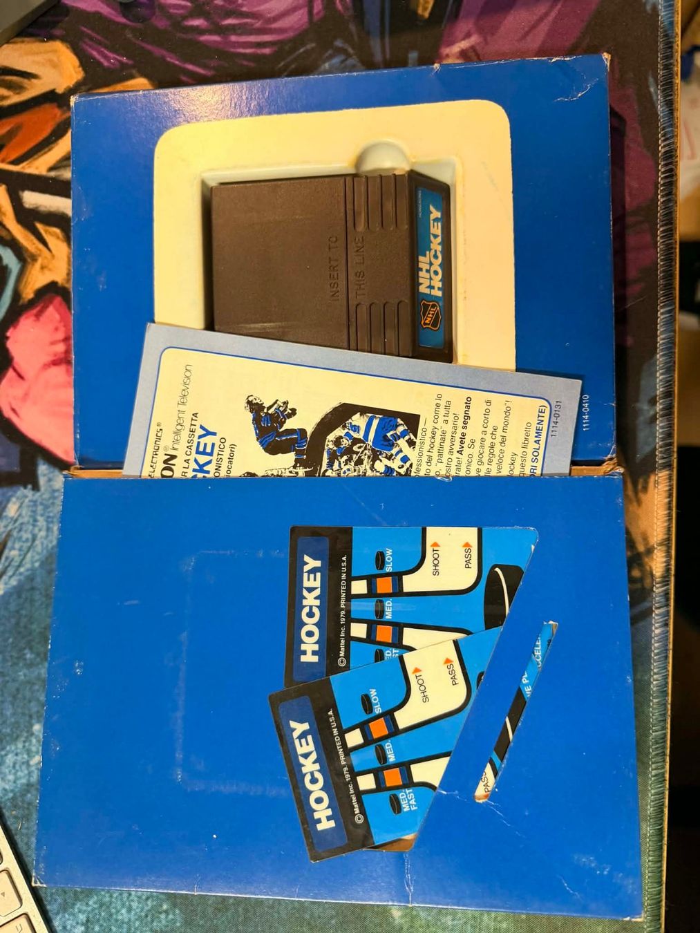 Giochi: Hockey Mattel Intellivision – Usato da Giubiasco venduto da Ticinerd 2