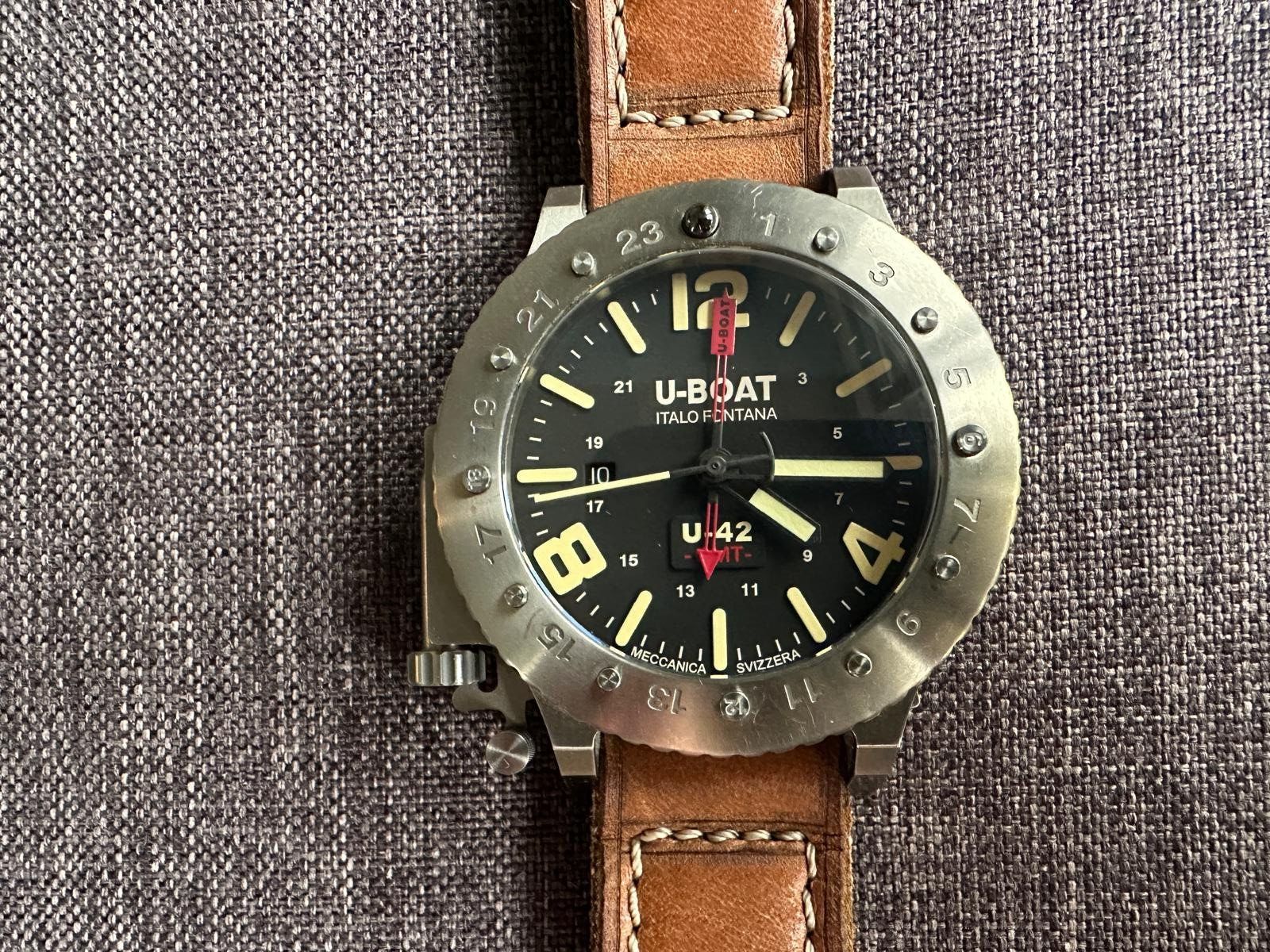 Orologi: U-Boat U-42 GMT – Usato da Forch venduto da Manantiales2024