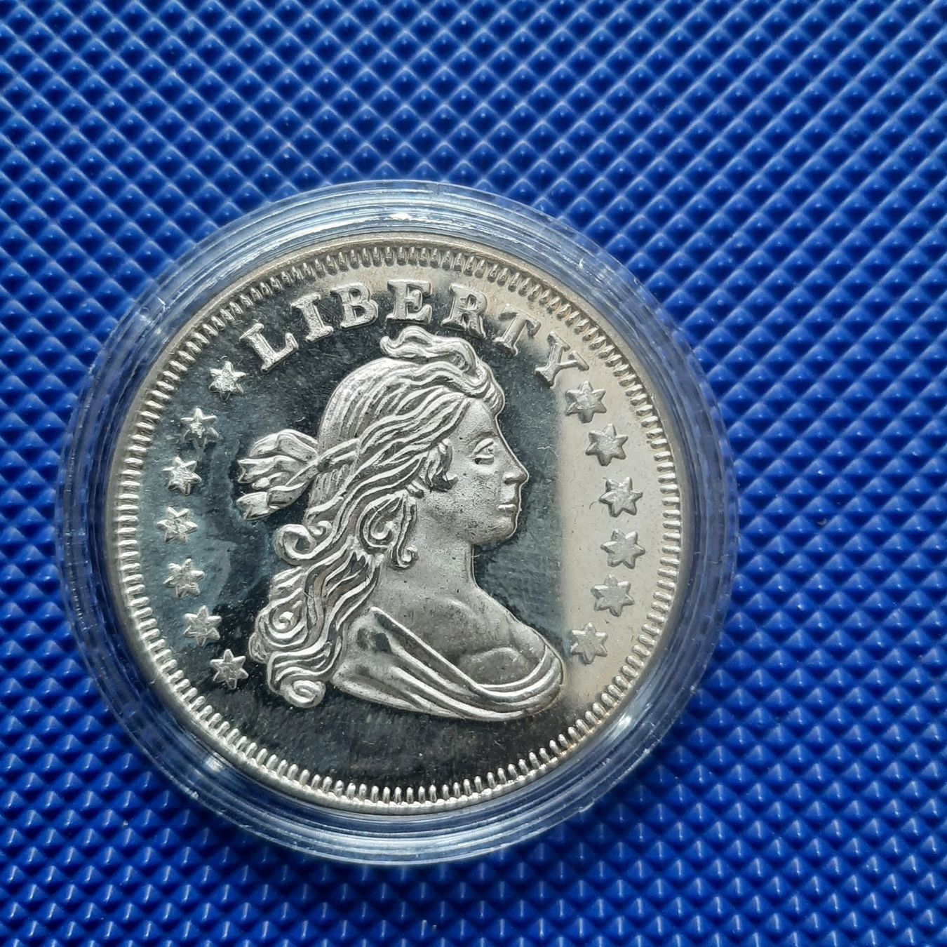 Medaillen: One Troy Ounce 999 Fine Silver Liberty – Neu und originalverpackt aus Carouge GE von cecob0909 1