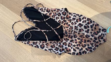 Badekleid Leopard Gr. S 