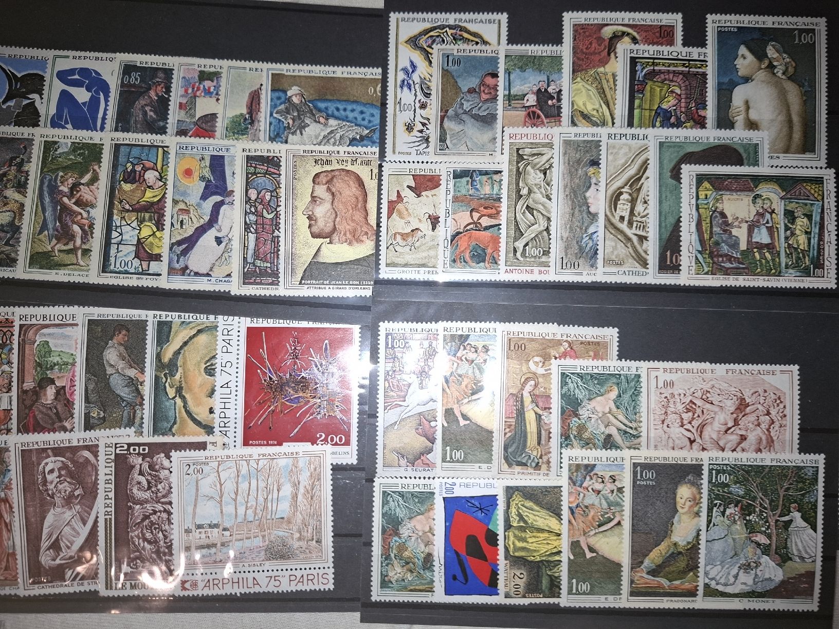 Tous les timbres: Lot Frankreich Motiv Marken – D'occasion à Balgach par SIMEON27 2