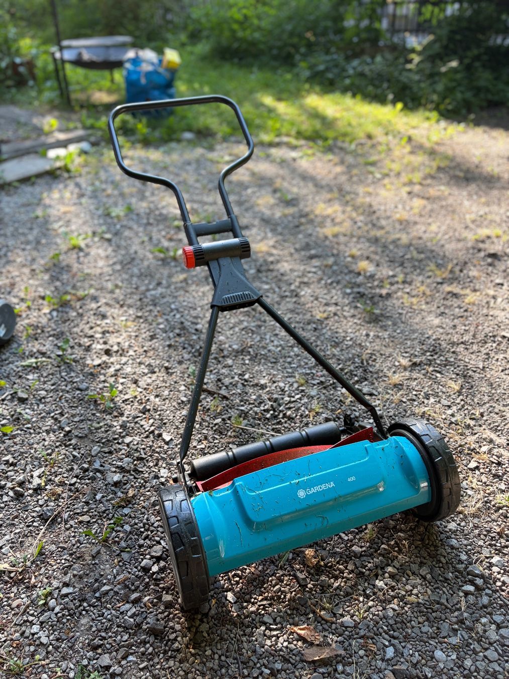 Gardena Rasenmäher: Handrasenmäher Gardena – Gebraucht aus St. Gallen von lacaptaine