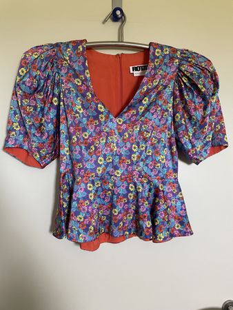 Blouse fleurie Rotate Birgerchristensen 🌺 Neuf