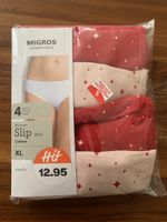 4 neue Damen Slip Baumwolle XL