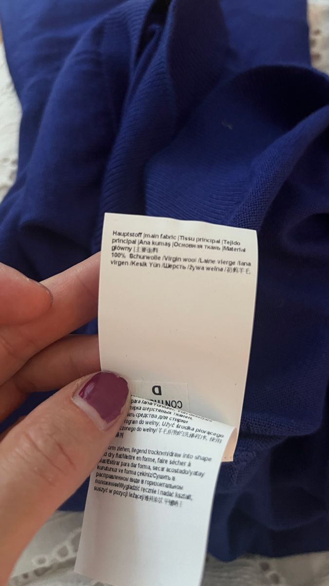 Joop Pullover & Sweatshirts: Joop Pullover V-Ausschnitt Kornblumenblau Gr. L – Neu (gemäss Beschreibung) aus Tagelswangen von Bomu 3