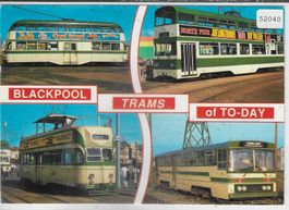 Blackpool - Trams of To-Day - Multiview