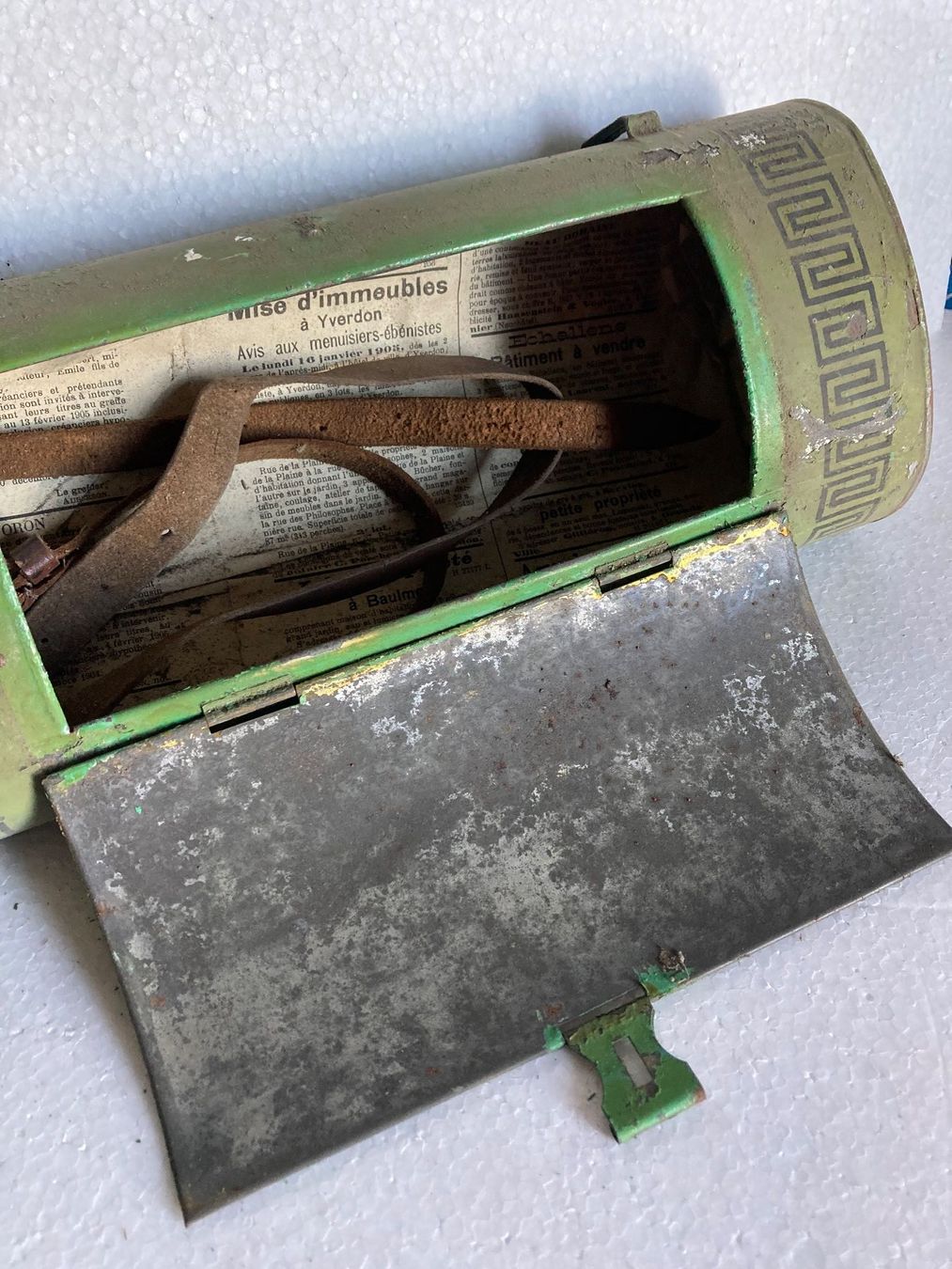 Barattoli: Herbier boite Blechdose Herbarium antik – Usato da St-Cierges venduto da LeRegain 4