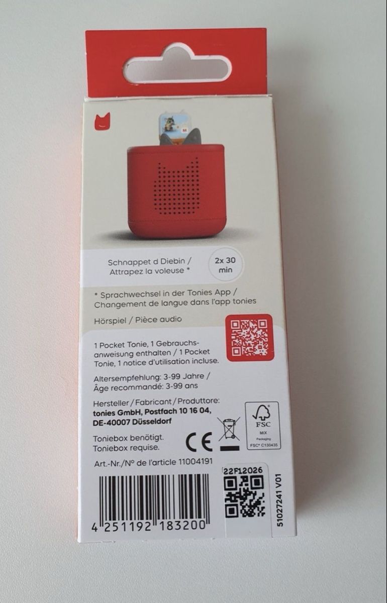 Audiolibri: Pocket Tonie "Malva" Migros -NEU- – Nuovo e nell'imballaggio originale da Steinhausen venduto da kambly02 1