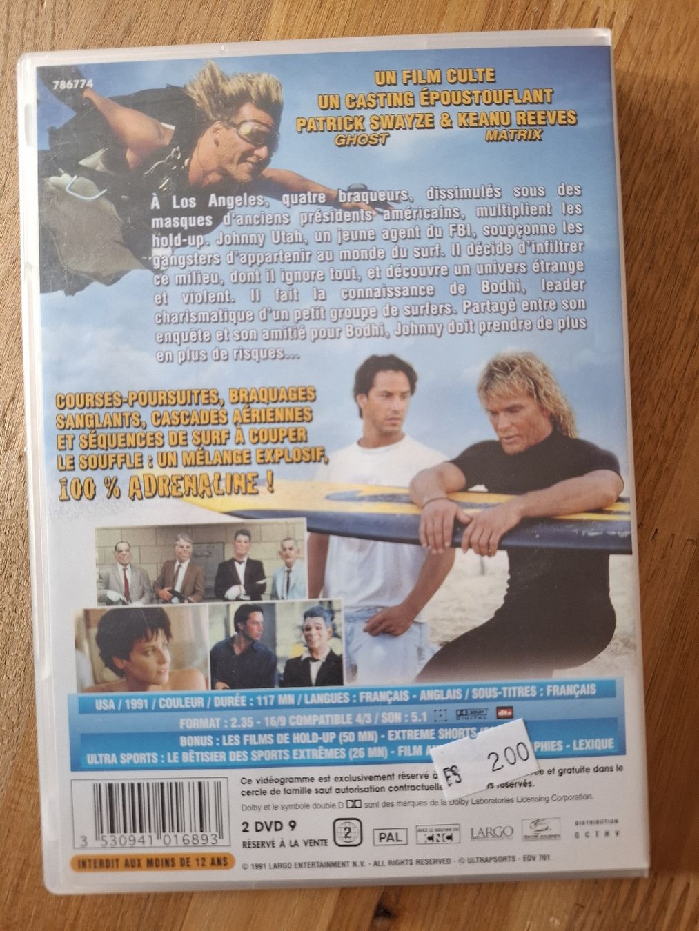 Alle DVDs: Point break _ français – Gebraucht aus Moutier von Carambaaa 1