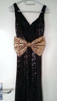 Abendkleid Pailetten, Gr. S Neu
