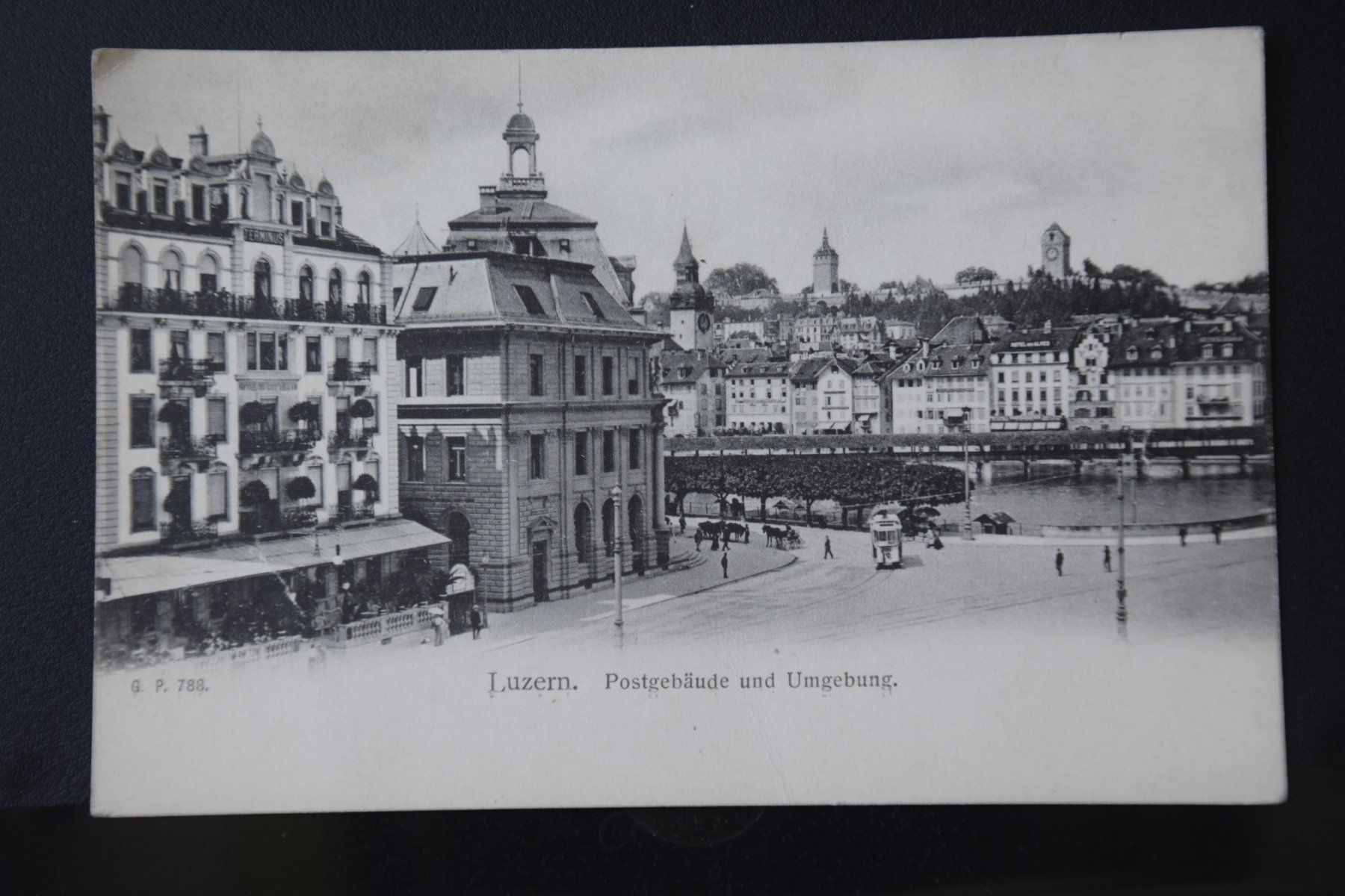 Cartes postales: AK Luzern, Postgebäude – D'occasion à Luzern par CH2018