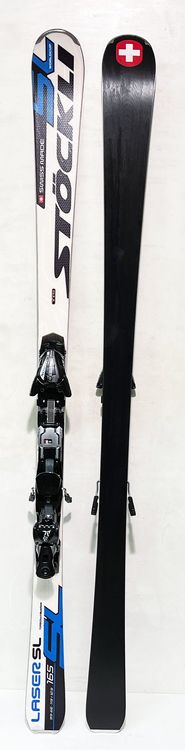 Stöckli LASER SL WORLDCUP  165 cm; Slalom-RENNSKI mit Platte 2