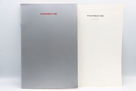 Porsche Modellprogramm 1992 Prospekt + Datenblatt