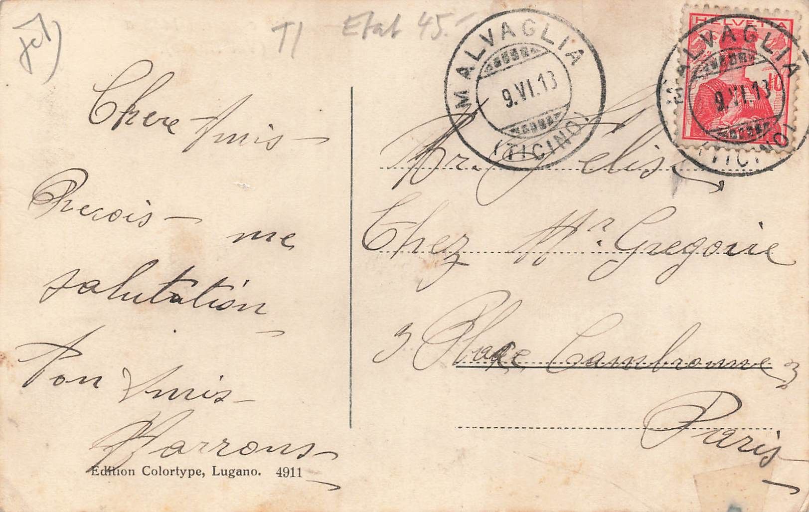 Cartoline postali: Malvaglia val di blenio – Usato da Biasca venduto da Blenio71 1