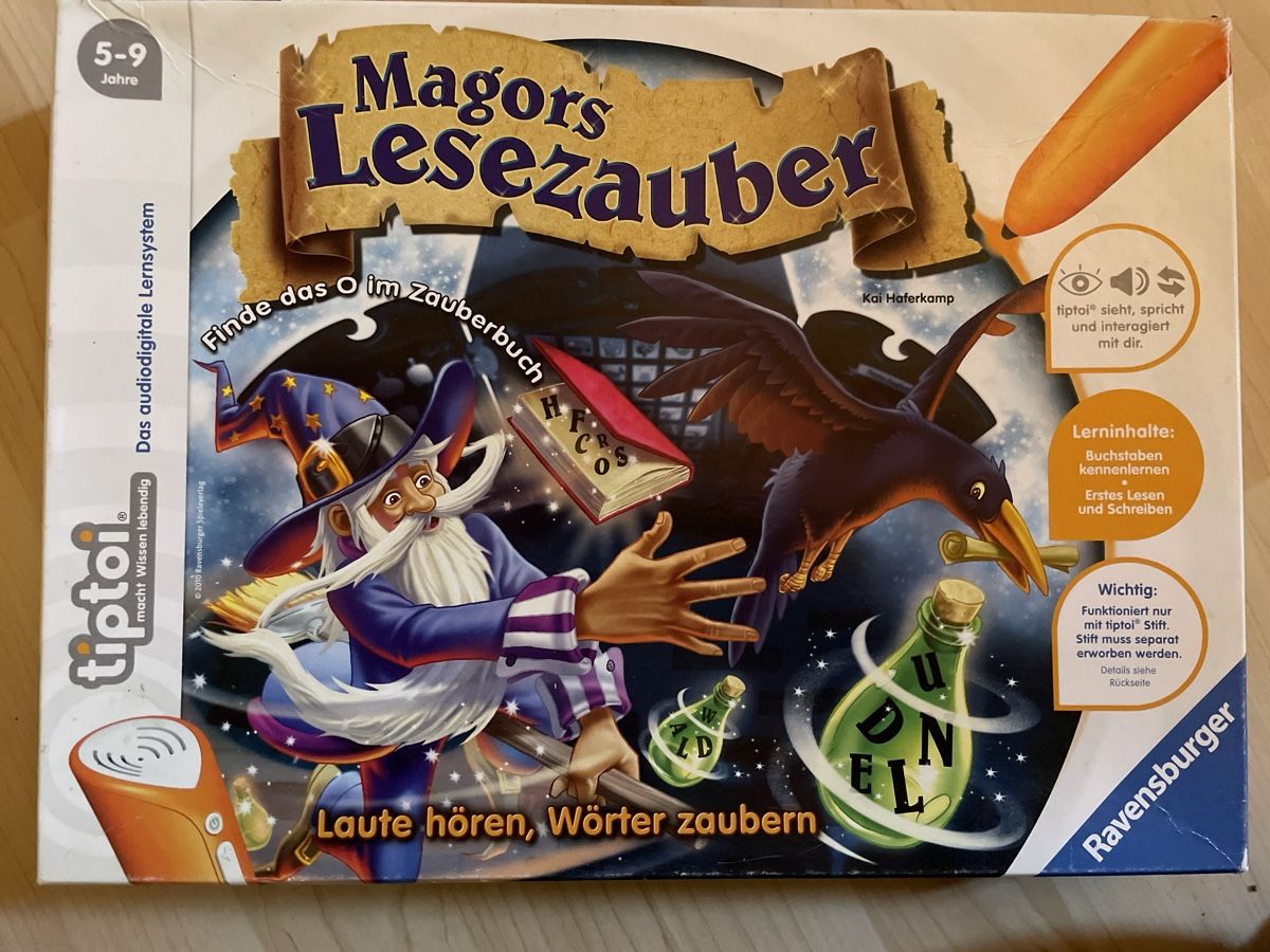 Tiptoi Spiele: Magors Lesezauber Tiptoi – Gebraucht aus Erschmatt von Gragetsch