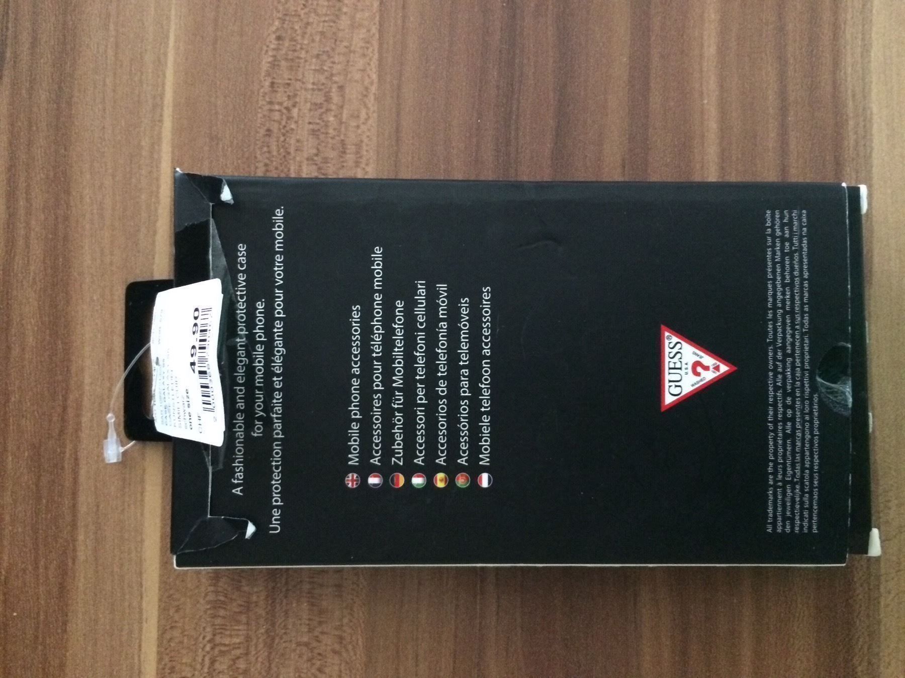Samsung Cover & Protezioni schermo: Coque GUESS pour GALAXY SS – Nuovo e nell'imballaggio originale da Bern venduto da Balharbour 2