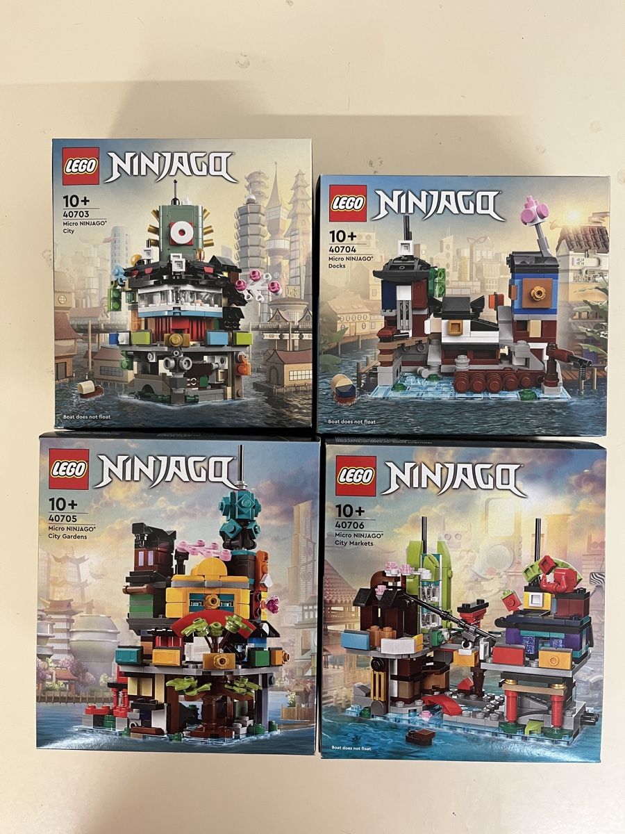 Lego Kit di costruzioni: Konvolut: 70620, 70657, 71741, 71799 + GWP – Nuovo (secondo la descrizione) da Lupsingen venduto da sil_l6wg 8
