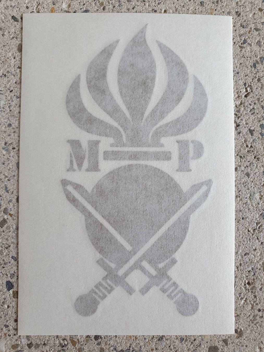 Sticker: *** Aufkleber MP Grenadier Gold *** – Nuovo e nell'imballaggio originale da Riedholz venduto da fr_sIruP
