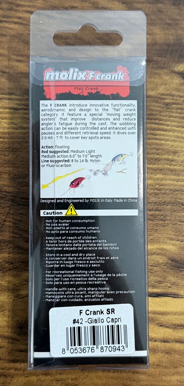 Esche: Molix Flat Crank SR 60 mm – Crankbait – Nuovo e nell'imballaggio originale da Widnau venduto da Fishingtackle_Oggy 3