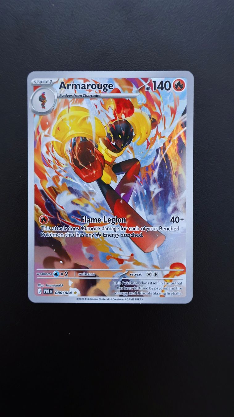 Pokémon Carte collezionabili: Pokémon Armarouge #86 Illustration Rare – Nuovo e nell'imballaggio originale da Obfelden venduto da vivialexandra
