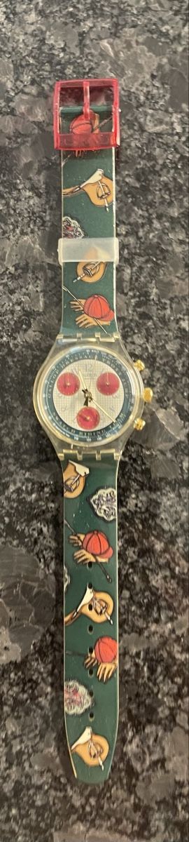 Swatch Orologi: Swatch Chronograph mit Muster Grösse One Size gebraucht – Usato da Wädenswil venduto da pellaprat72