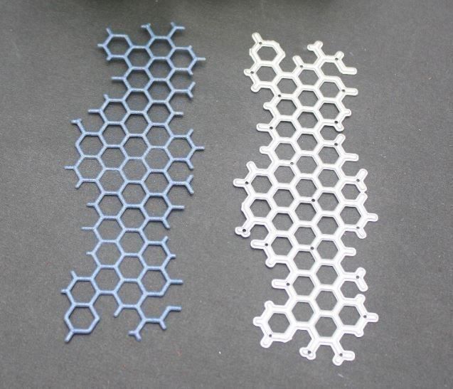 Schablonen: Stanzschablone Wabe  / Bienenwabe NEU – Neu und originalverpackt aus Effretikon von wenuss