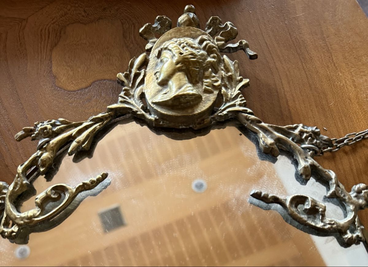 Miroirs: Antiker Portrait Spiegel – D'occasion à Berlingen par Bodensee125 2