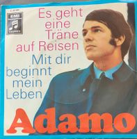 Vinyl Single Adamo - Es geht eine Träne auf Reisen