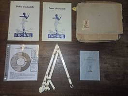 Frohne Schnittzeichner Set mit Frohne-Boy, Grundmodelle, OVP